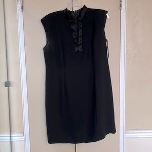 Jones NY LBD w/ Asian inspired neckline